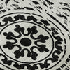 Piper Looms Mayfield Medallions AMF758 Black Machine Washable Area Rug Swatch Image