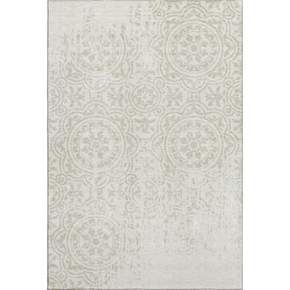 Piper Looms Mayfield Medallions AMF758 Ivory Machine Washable Area Rug main image