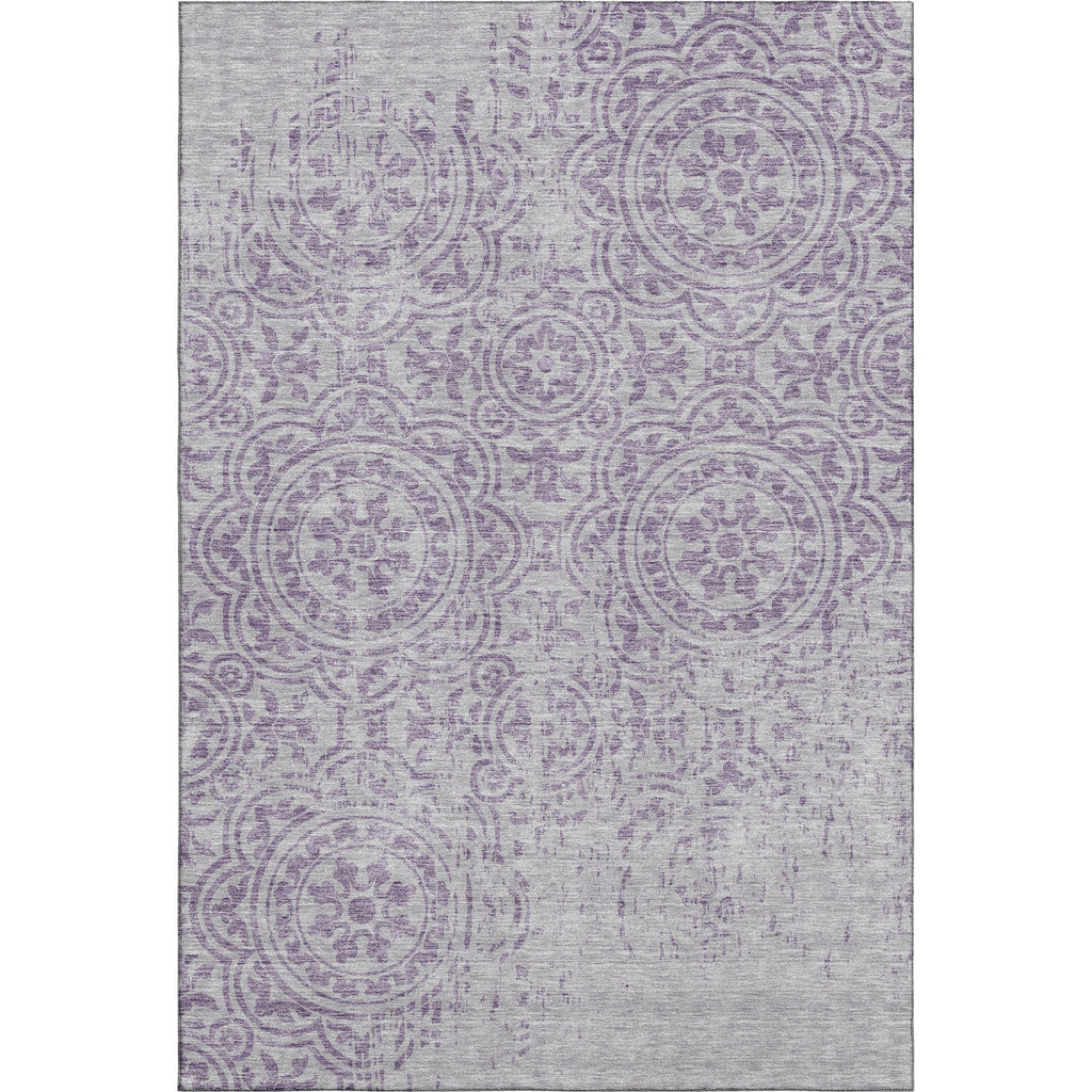 Piper Looms Mayfield Medallions AMF758 Lavender Machine Washable Area Rug main image