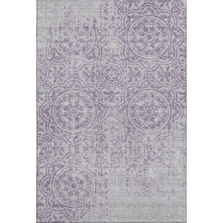 Piper Looms Mayfield Medallions AMF758 Lavender Machine Washable Area Rug main image
