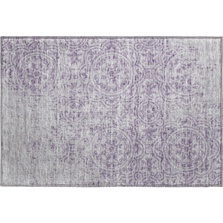 Piper Looms Mayfield Medallions AMF758 Lavender Machine Washable Area Rug Scatter Main Image