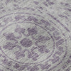 Piper Looms Mayfield Medallions AMF758 Lavender Machine Washable Area Rug Swatch Image
