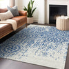 Piper Looms Mayfield Medallions AMF758 Navy Machine Washable Area Rug Lifestyle Image Feature