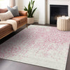 Piper Looms Mayfield Medallions AMF758 Pink Machine Washable Area Rug Lifestyle Image Feature