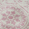 Piper Looms Mayfield Medallions AMF758 Pink Machine Washable Area Rug Swatch Image