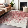 Piper Looms Mayfield Medallions AMF758 Red Machine Washable Area Rug Lifestyle Image Feature