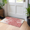 Piper Looms Mayfield Medallions AMF758 Red Machine Washable Area Rug Scatter Lifestyle Image Feature