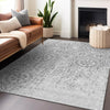 Piper Looms Mayfield Medallions AMF758 Silver Machine Washable Area Rug Lifestyle Image Feature