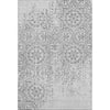 Piper Looms Mayfield Medallions AMF758 Silver Machine Washable Area Rug main image