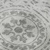 Piper Looms Mayfield Medallions AMF758 Silver Machine Washable Area Rug Swatch Image