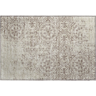Piper Looms Mayfield Medallions AMF758 Taupe Machine Washable Area Rug Scatter Main Image