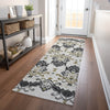 Piper Looms Mayfield Vintage AMF759 Black Machine Washable Area Rug Runner Lifestyle Image Feature