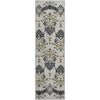 Piper Looms Mayfield Vintage AMF759 Black Machine Washable Area Rug Runner Main Image