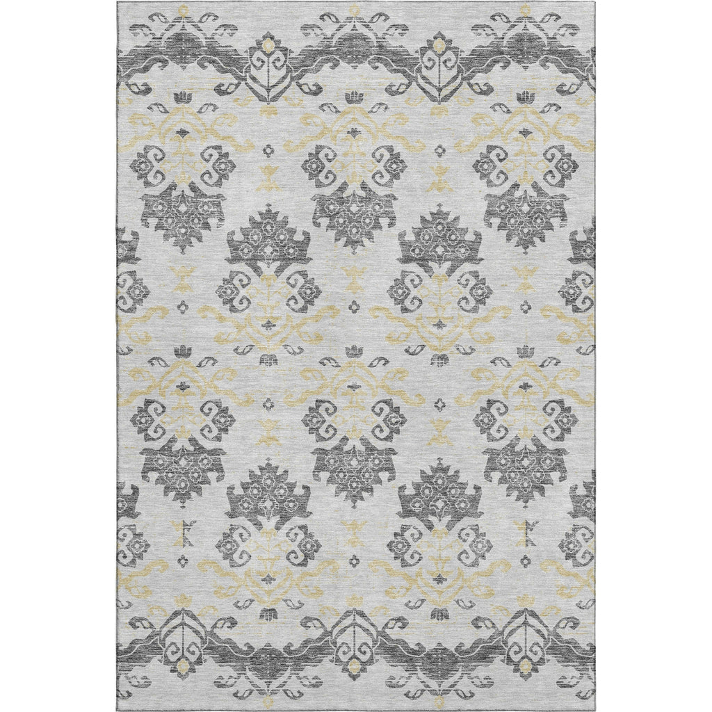 Piper Looms Mayfield Vintage AMF759 Charcoal Machine Washable Area Rug main image