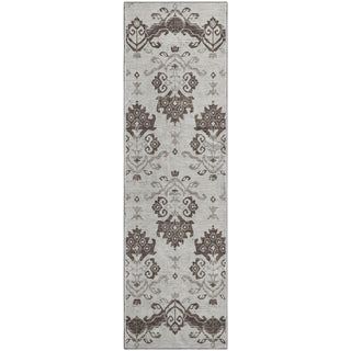 Piper Looms Mayfield Vintage AMF759 Chocolate Machine Washable Area Rug Runner Main Image
