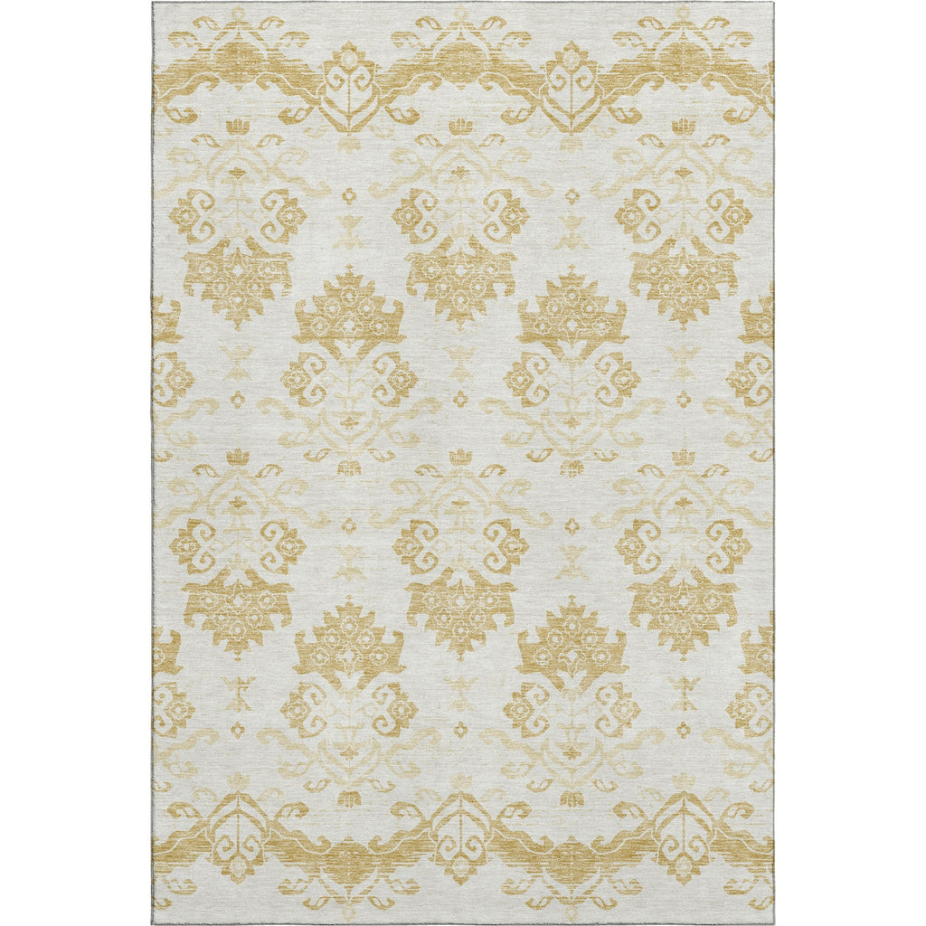 Piper Looms Mayfield Vintage AMF759 Gold Machine Washable Area Rug main image