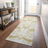 Piper Looms Mayfield Vintage AMF759 Gold Machine Washable Area Rug Runner Lifestyle Image Feature