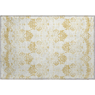 Piper Looms Mayfield Vintage AMF759 Gold Machine Washable Area Rug Scatter Main Image
