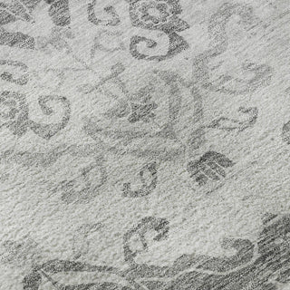 Piper Looms Mayfield Vintage AMF759 Graphite Machine Washable Area Rug Swatch Image