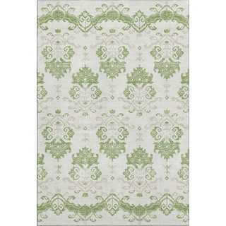 Piper Looms Mayfield Vintage AMF759 Green Machine Washable Area Rug main image