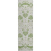 Piper Looms Mayfield Vintage AMF759 Green Machine Washable Area Rug Runner Main Image