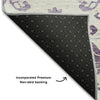 Piper Looms Mayfield Vintage AMF759 Purple Machine Washable Area Rug Backing Image