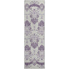 Piper Looms Mayfield Vintage AMF759 Purple Machine Washable Area Rug Runner Main Image