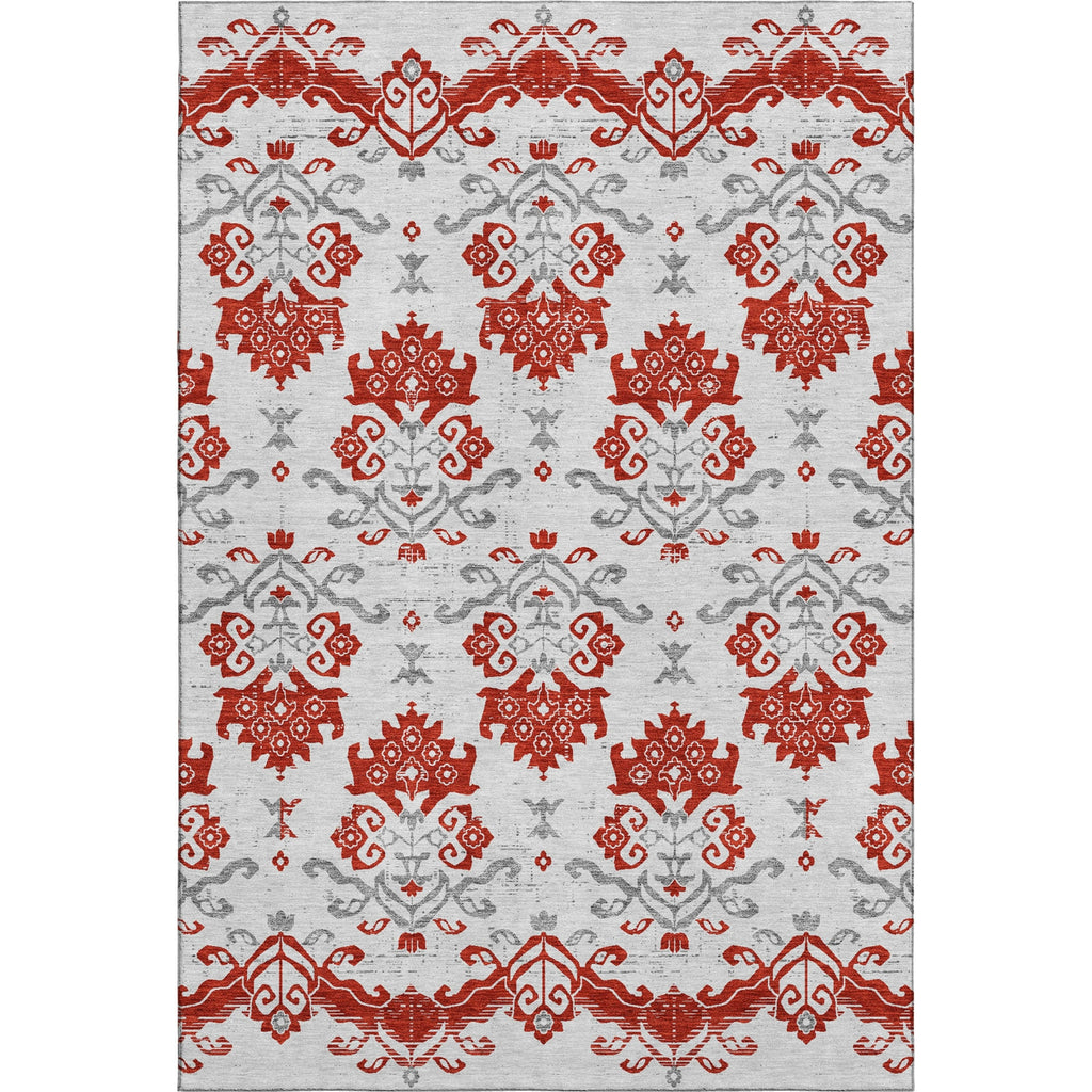 Piper Looms Mayfield Vintage AMF759 Red Machine Washable Area Rug main image