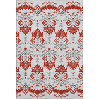 Piper Looms Mayfield Vintage AMF759 Red Machine Washable Area Rug main image