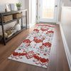 Piper Looms Mayfield Vintage AMF759 Red Machine Washable Area Rug Runner Lifestyle Image Feature