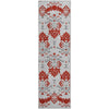 Piper Looms Mayfield Vintage AMF759 Red Machine Washable Area Rug Runner Main Image