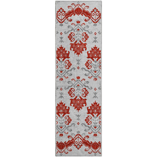 Piper Looms Mayfield Vintage AMF759 Red Machine Washable Area Rug Runner Main Image