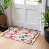 Piper Looms Mayfield Vintage AMF759 Red Machine Washable Area Rug Scatter Lifestyle Image Feature