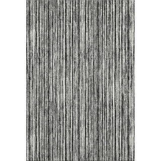 Piper Looms Mayfield Stripes AMF760 Black Machine Washable Area Rug main image