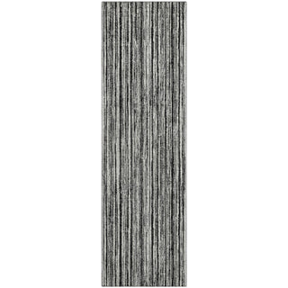 Piper Looms Mayfield Stripes AMF760 Black Machine Washable Area Rug Runner Main Image