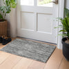 Piper Looms Mayfield Stripes AMF760 Black Machine Washable Area Rug Scatter Lifestyle Image Feature