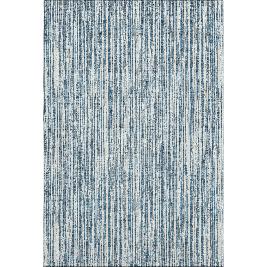 Piper Looms Mayfield Stripes AMF760 Blue Machine Washable Area Rug main image