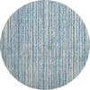 Piper Looms Mayfield Stripes AMF760 Blue Machine Washable Area Rug Round Main Image