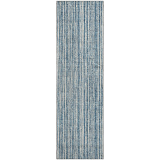 Piper Looms Mayfield Stripes AMF760 Blue Machine Washable Area Rug Runner Main Image