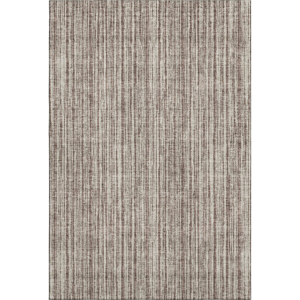 Piper Looms Mayfield Stripes AMF760 Brown Machine Washable Area Rug main image