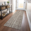 Piper Looms Mayfield Stripes AMF760 Brown Machine Washable Area Rug Runner Lifestyle Image Feature