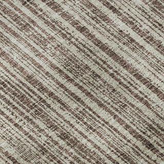 Piper Looms Mayfield Stripes AMF760 Brown Machine Washable Area Rug Swatch Image
