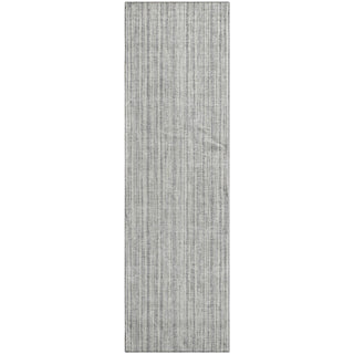 Piper Looms Mayfield Stripes AMF760 Gray Machine Washable Area Rug Runner Main Image