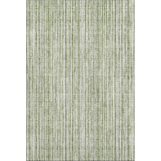 Piper Looms Mayfield Stripes AMF760 Green Machine Washable Area Rug main image