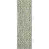 Piper Looms Mayfield Stripes AMF760 Green Machine Washable Area Rug Runner Main Image