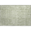 Piper Looms Mayfield Stripes AMF760 Green Machine Washable Area Rug Scatter Main Image