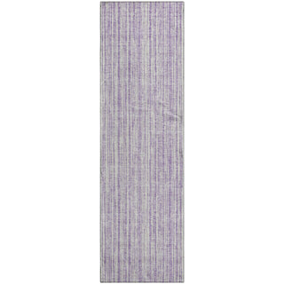 Piper Looms Mayfield Stripes AMF760 Lavender Machine Washable Area Rug Runner Main Image