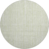 Piper Looms Mayfield Stripes AMF760 Mint Machine Washable Area Rug Round Main Image