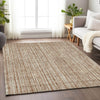 Piper Looms Mayfield Stripes AMF760 Paprika Machine Washable Area Rug Lifestyle Image Feature