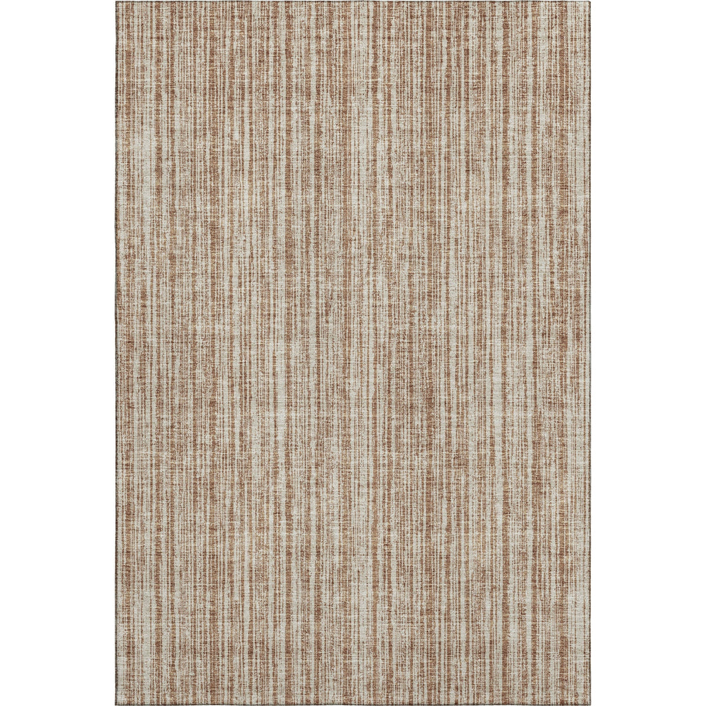 Piper Looms Mayfield Stripes AMF760 Paprika Machine Washable Area Rug main image